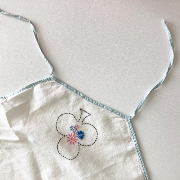 VTG Set Card Table Cover w Ties Hand Embroidered, Handmade Coasters Poker Bridge - Picture 6 of 12